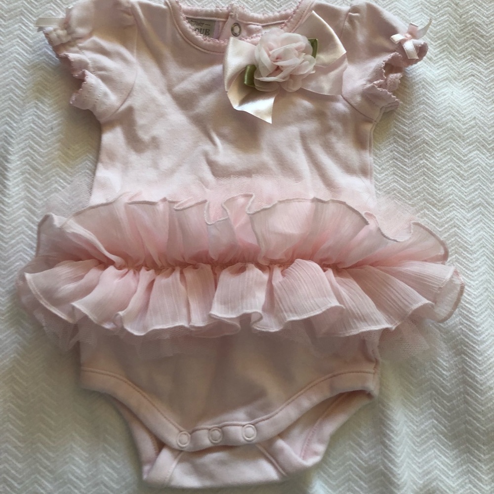 Baby Girl 6mo Onesie with Tutu